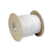 UL Round Duplex Boat Cable | 16 AWG, Red/Yellow, White Jacket | 1000ft,162RYW100