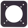 INSTRUMENT REDUCER PLATE/heat-treated aluminum, black anodize finish. 3 1/8 reducer plate to 2 1/4 diameter,RP-1
