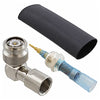 CONNECTOR/TNC, male, right angle, for use with RG-58, RG-141, RG-142, RG-303, RG-400 cables,RTD50-M-01