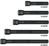 MAG-LITE FLASHLIGHT HANG PACK/Black, 2 D-cell batteries, equipped with two gas lamps.,S2D016