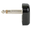 .206-inch Commercial Plug | Right Angle, 3-Connector, Screw Terminals, Black,SWC S230