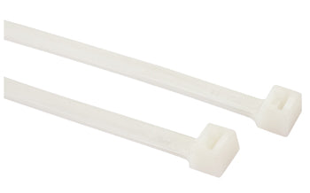 HEAVY DUTY CABLE TIE/White, 15.2 long, 1/4 width 120 lb strength. Sold,T120R