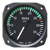 UMA Tachometer | 3-1/8 in, 0–3500 RPM, 1.5 pulse/rev, Color Marking, TSO C49b, No Internal Hour Meter,T1980110CN