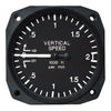 UMA Vertical Airspeed Indicator | 0–6000 ft/min, 2-1/4 in, B & W Dial Markings, TSO,T8-210-60