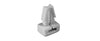 PUSH CABLE TIE MOUNT/White, .25 hole diameter, .13 max panel, .2 max tie width.,TM1SF10C2