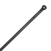 SELF LOCK CABLE TIE/14.19 50 lbs, .184 width, black.,TY28MX