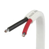 UL Duplex Boat Cable | 14 AWG, Red/Black, White Jacket | 250ft,W14/2DC250